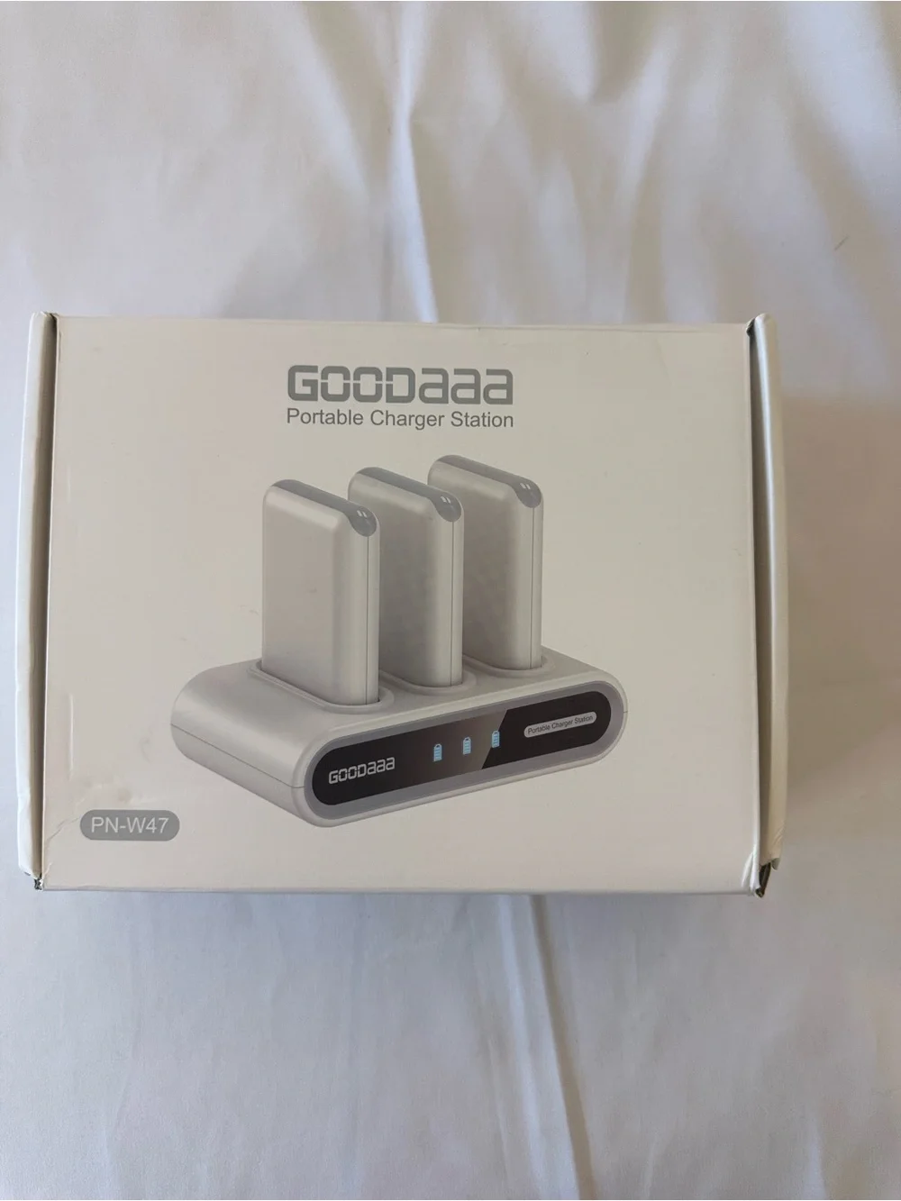 GOODAAA Portable Charger Station - Silver